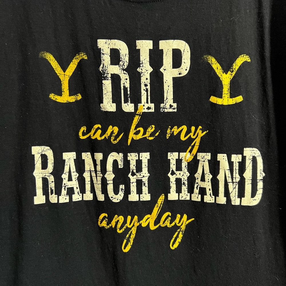 Yellowstone Rip Ranch Hand Graphic Tee - Picture 2 of 5